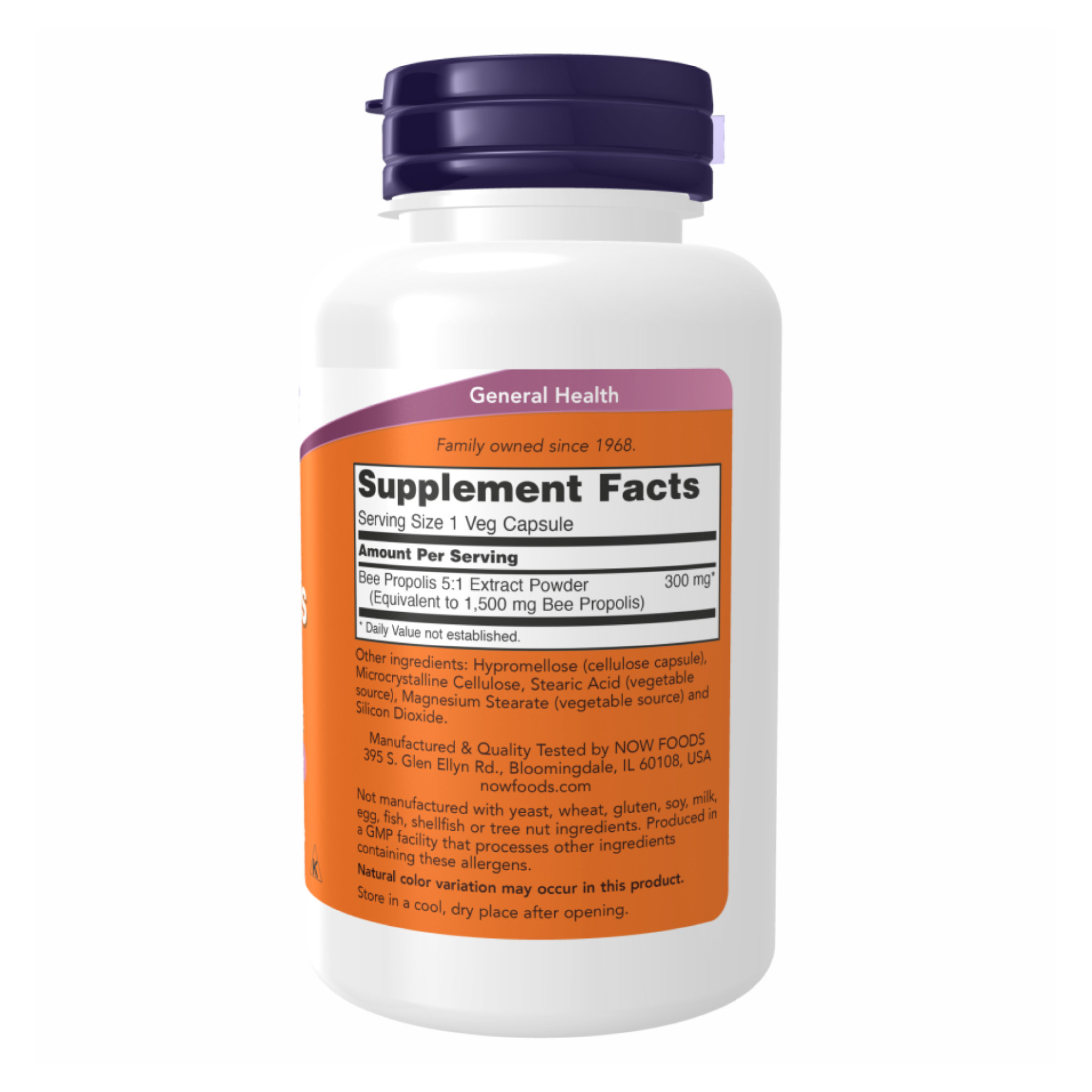 Капсули Propolis 1500 5-1 Extract - 100vcaps 100-95-9939677-20
