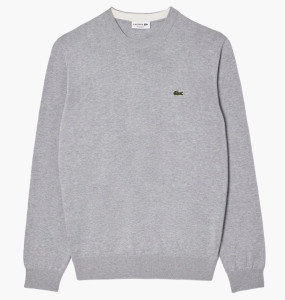 Світшот чоловічий Lacoste Regular Fit Grey AH1985CCA L AH1985CCA