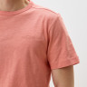 Футболка Basic cotton T-shirt 1045627-12642 Tom Tailor L Кораловий 1045627-12642