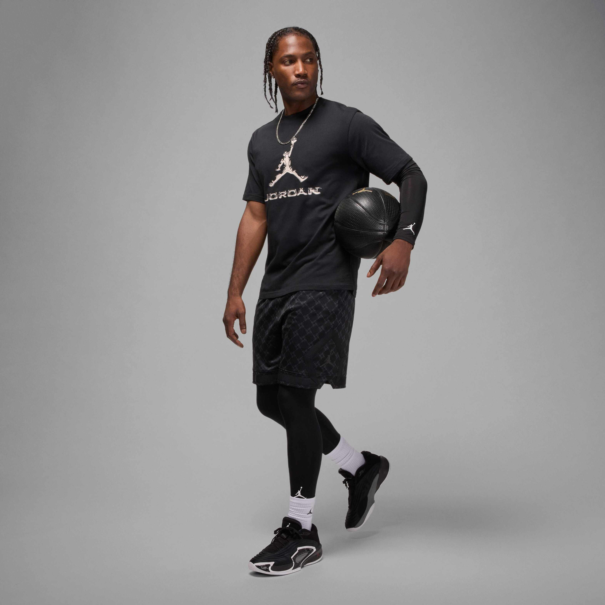 Шорти чоловічі Jordan Sport Dri-Fit Printed Diamond (HQ8663-010) HQ8663-010