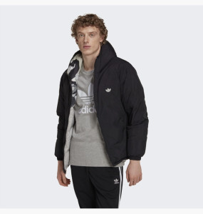 Пуховик Adidas Down Regen Camo Hooded Puffer Jacket Grey HK5030