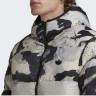 Пуховик Adidas Down Regen Camo Hooded Puffer Jacket Grey HK5030
