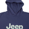 Кофта JEEP HOODED CROPPED SWEATSHIRT Striped Print O102609-A184