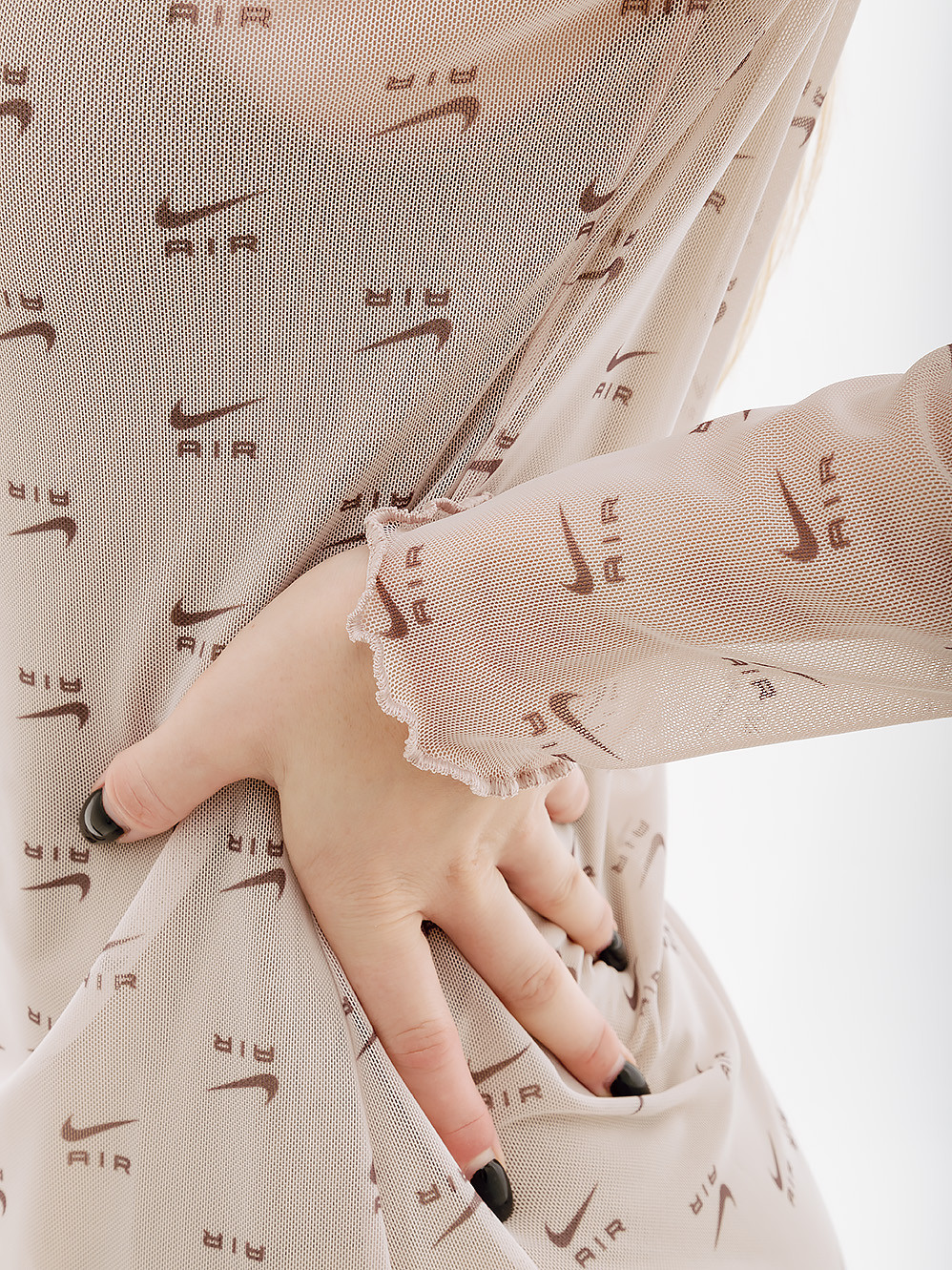 Сукня Nike W NSW AIR AOP MESH LS DRESS DV8249-292