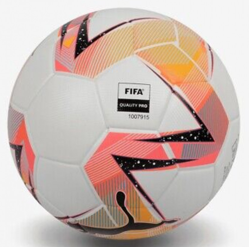 М'яч футзальний Puma Futsal 1 TB FIFA Quality Pro білий, чорний, рожевий Уні 4 083763-01