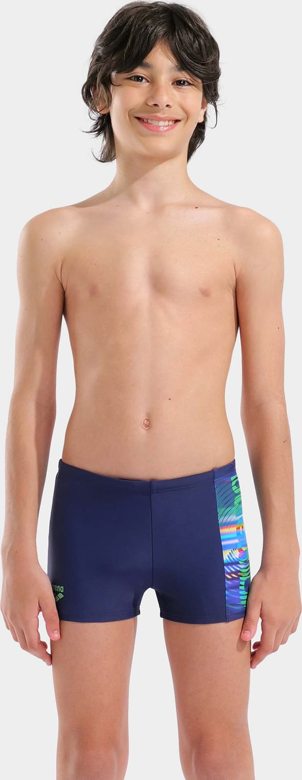 Плавки для хлопчиків Arena LIT LOGO SWIM SHORT синій 140 см (010692-750) 010692-750