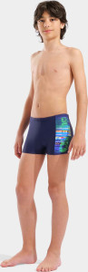 Плавки для хлопчиків Arena LIT LOGO SWIM SHORT синій 140 см (010692-750) 010692-750