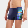 Плавки для хлопчиків Arena LIT LOGO SWIM SHORT синій 140 см (010692-750) 010692-750