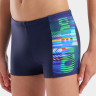 Плавки для хлопчиків Arena LIT LOGO SWIM SHORT синій 140 см (010692-750) 010692-750