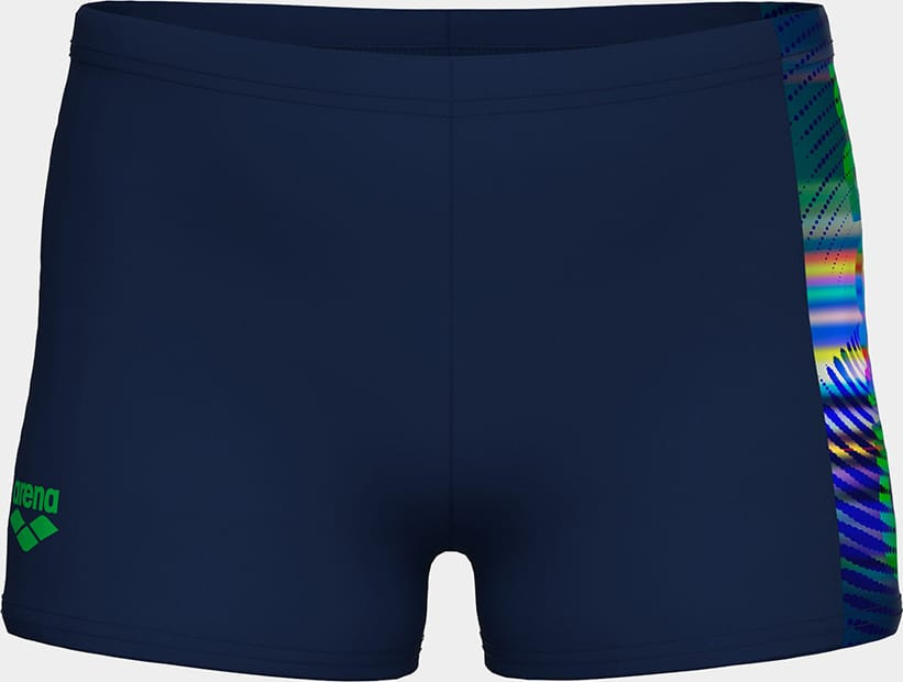 Плавки для хлопчиків Arena LIT LOGO SWIM SHORT синій 140 см (010692-750) 010692-750