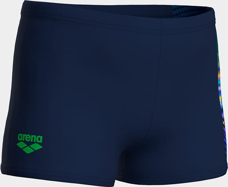 Плавки для хлопчиків Arena LIT LOGO SWIM SHORT синій 140 см (010692-750) 010692-750
