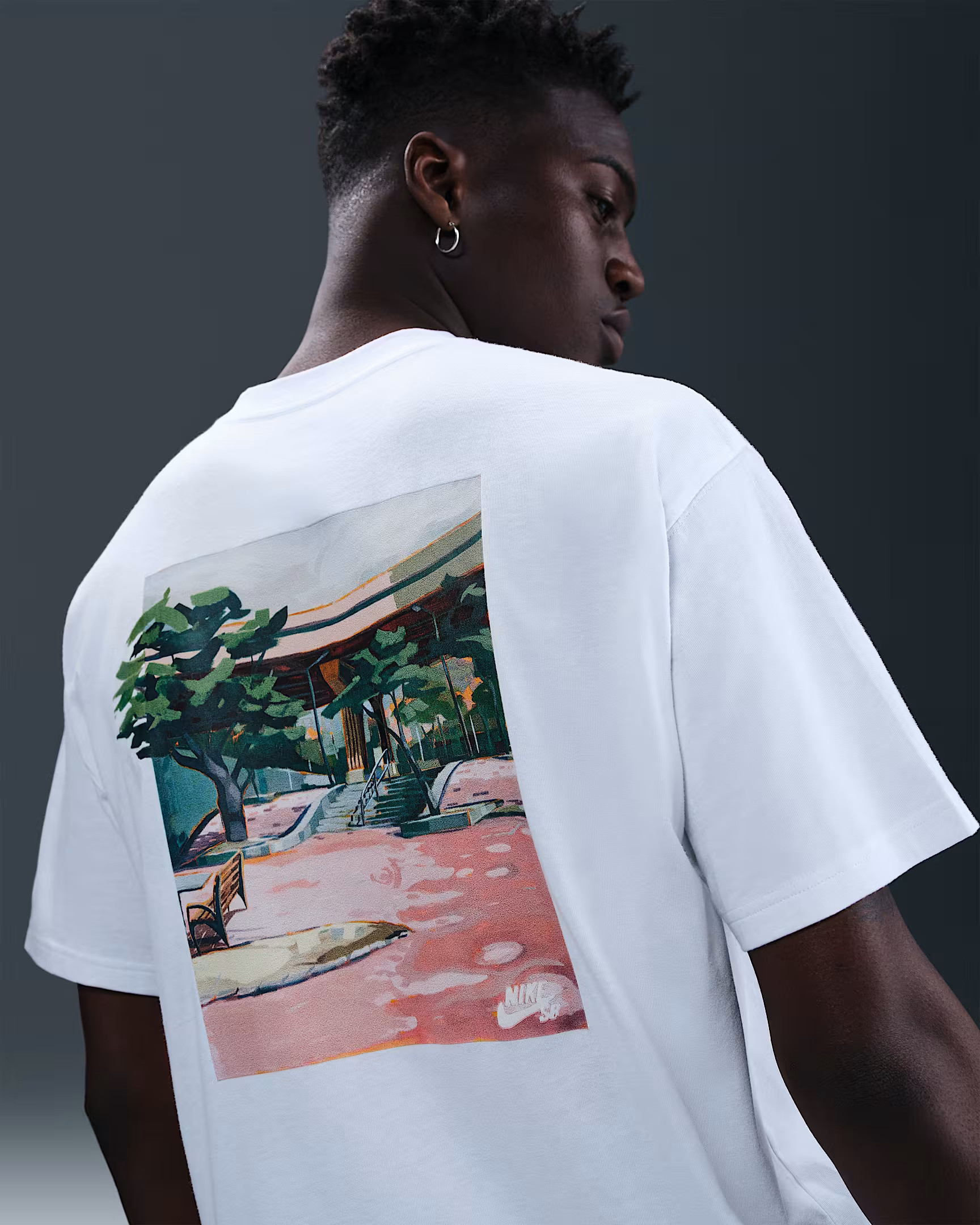Футболка Nike Tee SB Park White HJ0893-100
