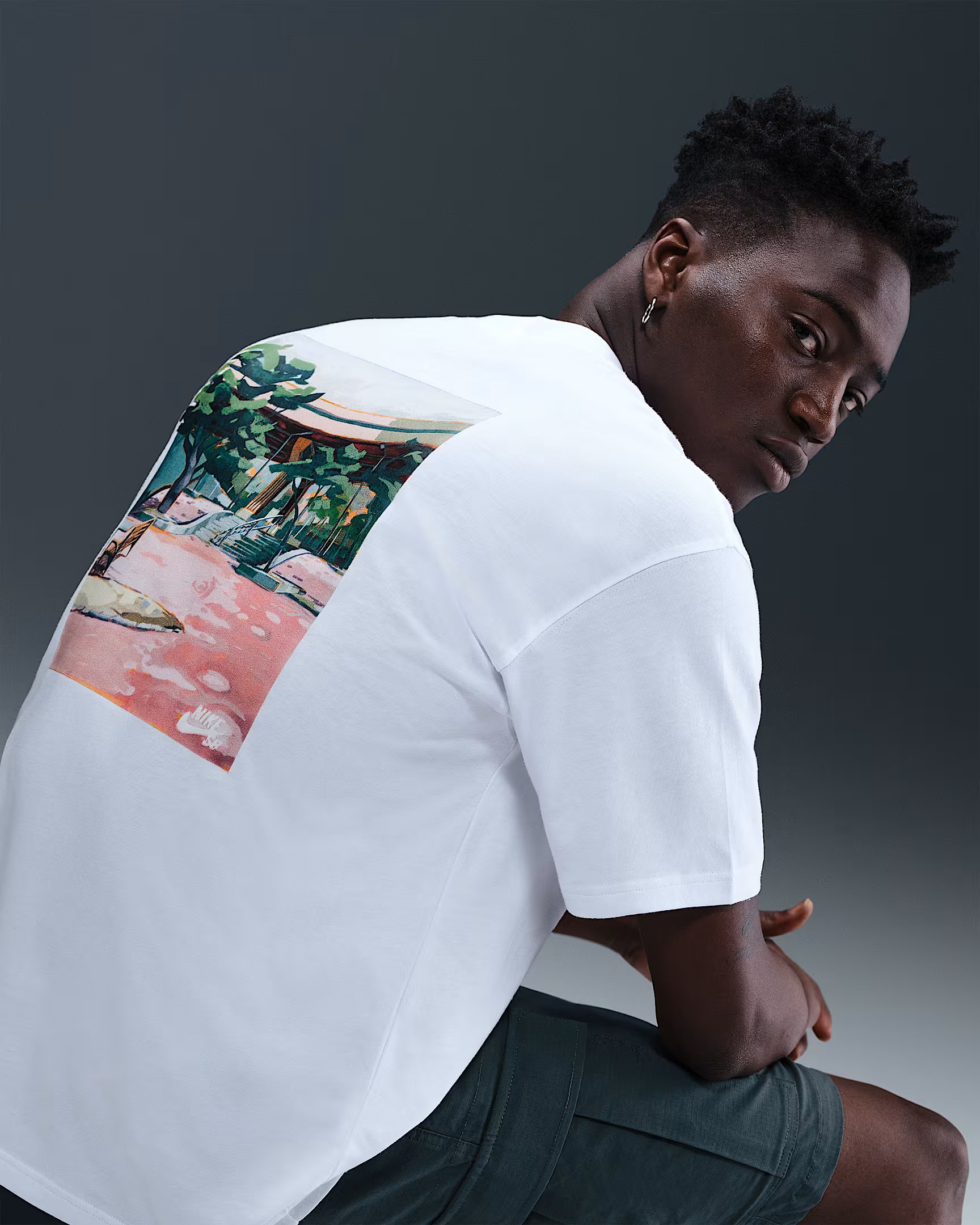 Футболка Nike Tee SB Park White HJ0893-100