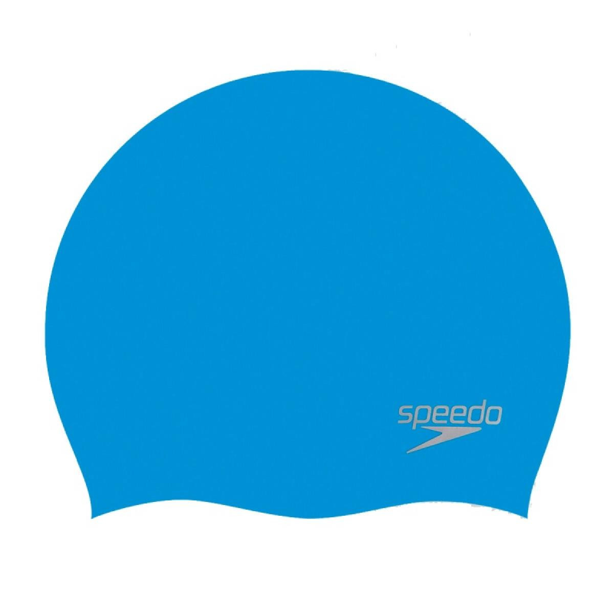 Шапочка для плавання Speedo MOULDED SILC CAP AU блакитний Уні OSFM 8-70984D437
