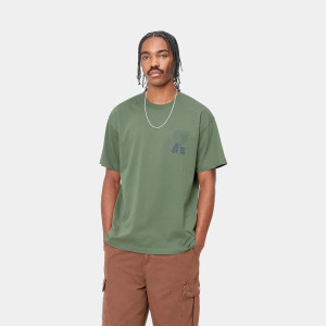 Футболка Carhartt WIP S/S CHRYSANTHEMUM T-SHIRT I033970.29NXX