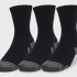 Шкарпетки UA Performance Cotton 3p Mid чорний Уни LG 1379530-001