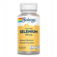 Капсули Selenium Yeast Free 100mcg - 90 vcaps 2022-10-1030