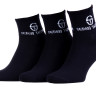 Шкарпетки Sergio Tacchini 3-pack чорний Жін 35-37 13513006-1