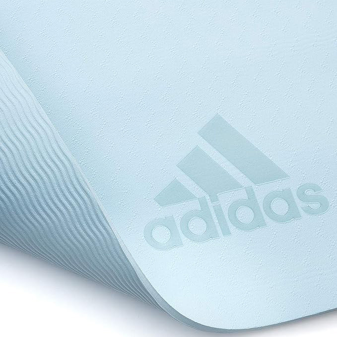 Килимок для йоги Adidas Premium Yoga Mat світло-блакитний Уні 176 х 61 х 0,5 см ADYG-10300BL