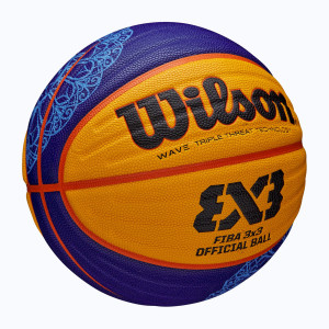 М'яч для стрітболу Wilson FIBA 3X3 Paris Retail 2024 Limited Ball, розмір 6 - WZ1011502XB WZ1011502XB