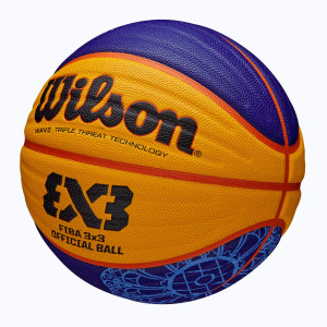 М'яч для стрітболу Wilson FIBA 3X3 Paris Retail 2024 Limited Ball, розмір 6 - WZ1011502XB WZ1011502XB