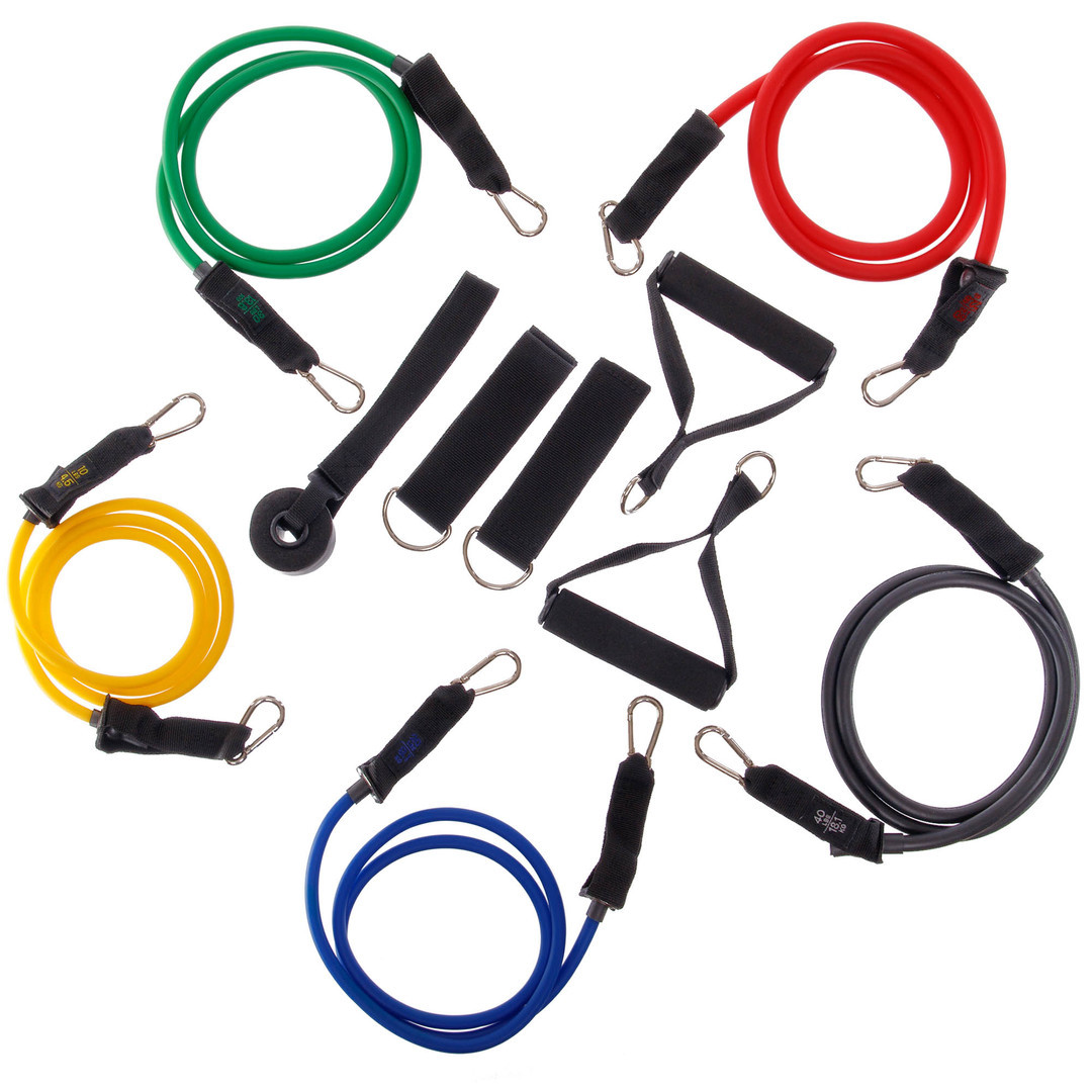 Еспандер Resistance Band многофункциональный 5 жгутов CIMA ET-7912 ET-7912