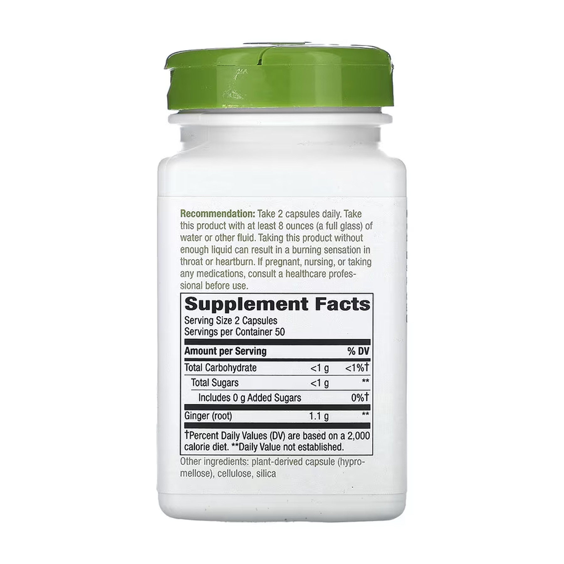 Капсули Nature's Way Ginger Root - 100 vcaps 2023-10-6409