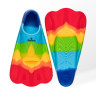 Ласти для тренування в басейні Renvo Criz із закритою п'ятою Різнокольоровий 36-38 (SF120-45 36-38) SF120-45 27-29