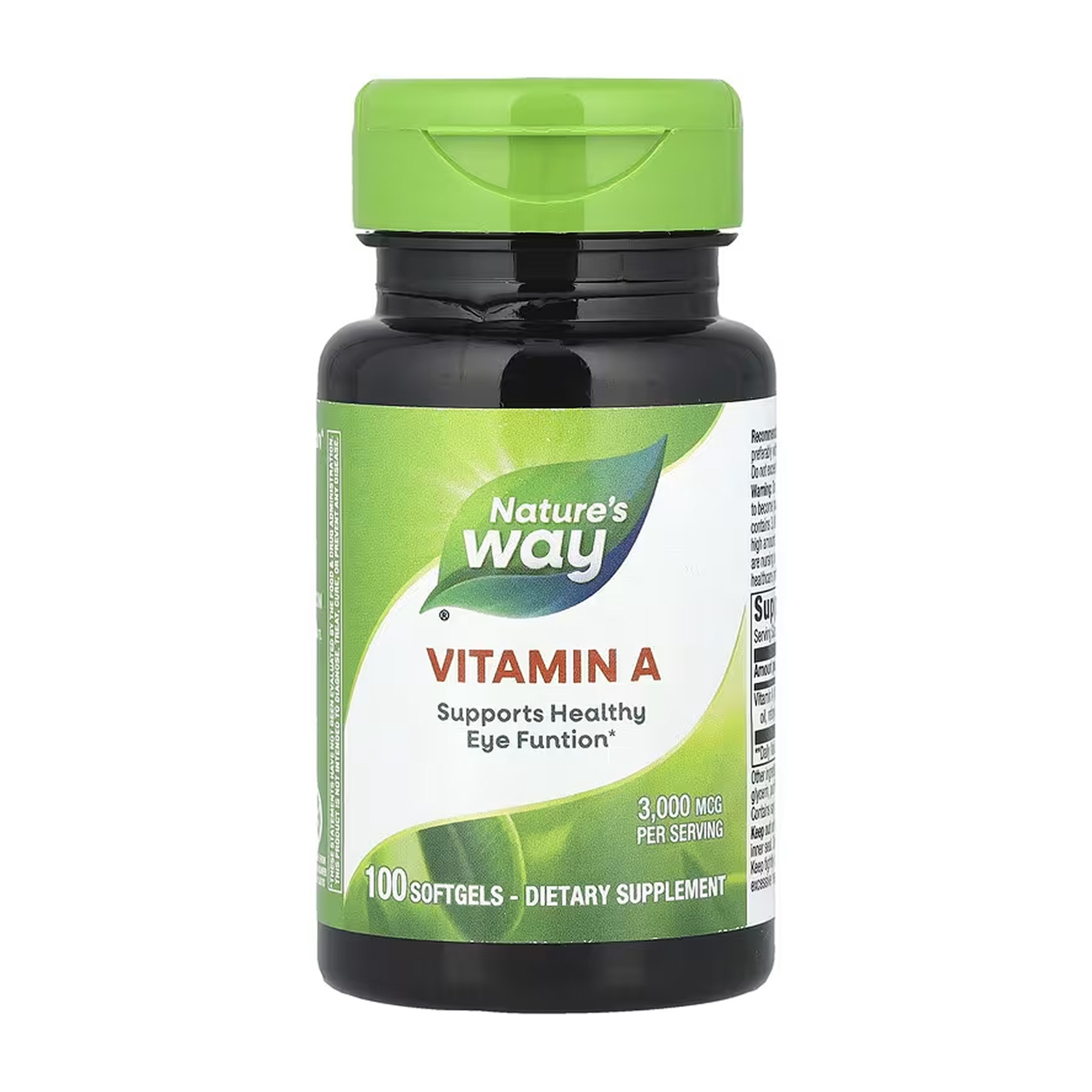 Софт гелеві капсули Nature's Way Vitamin A - 100 softgels 2023-10-6393