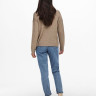 Пуловер ONLFIE LIFE L/S PULLOVER CC KNT 15232538-Camel ONLY L Бежевий 15232538-CAMEL-DETAIL:MEL