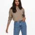 Пуловер ONLFIE LIFE L/S PULLOVER CC KNT 15232538-Camel ONLY L Бежевий 15232538-CAMEL-DETAIL:MEL