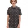 Поло Men's Polo Shirt with Palm Pattern 1042114ХХ35506 Tom Tailor L Темно-сірий 1042114ХХ3556