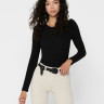 Топ з рукавами ONLEMMA L/S PUFF TOP JRS 15222328-Black ONLY L Чорний 15222328-BLACK
