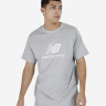 Футболка NB Stacked Logo MT41502AG New Balance L Сірий MT41502AG