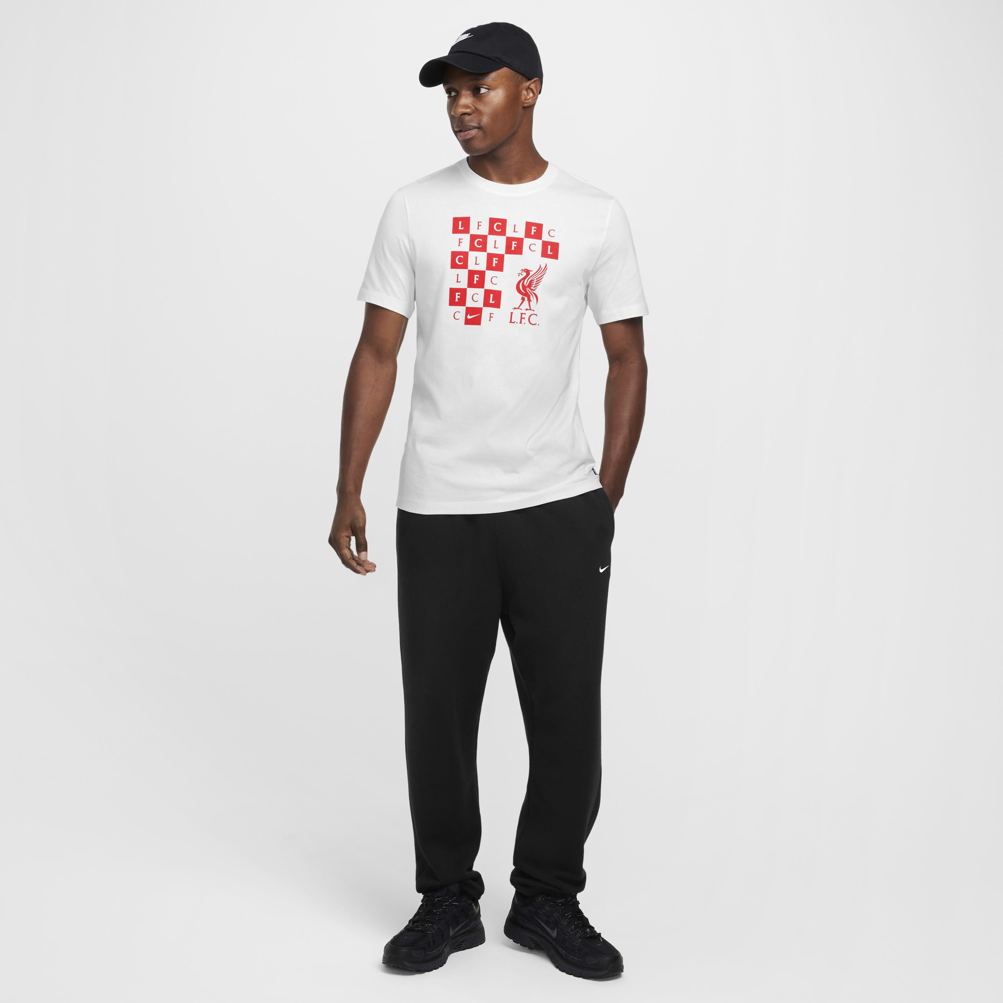 Футболка чоловіча Nike Liverpool Fc Checkered White HF0871-100