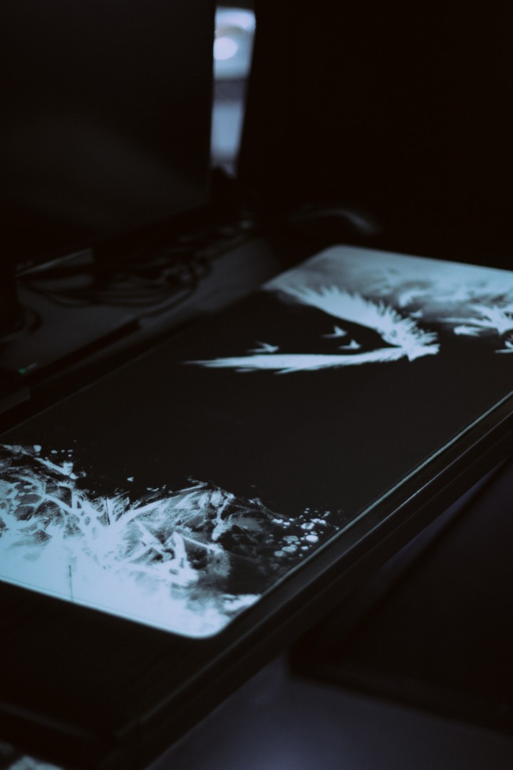 Килимок для миші ігровий Selerity 900x400x4мм Ворони mp01cr