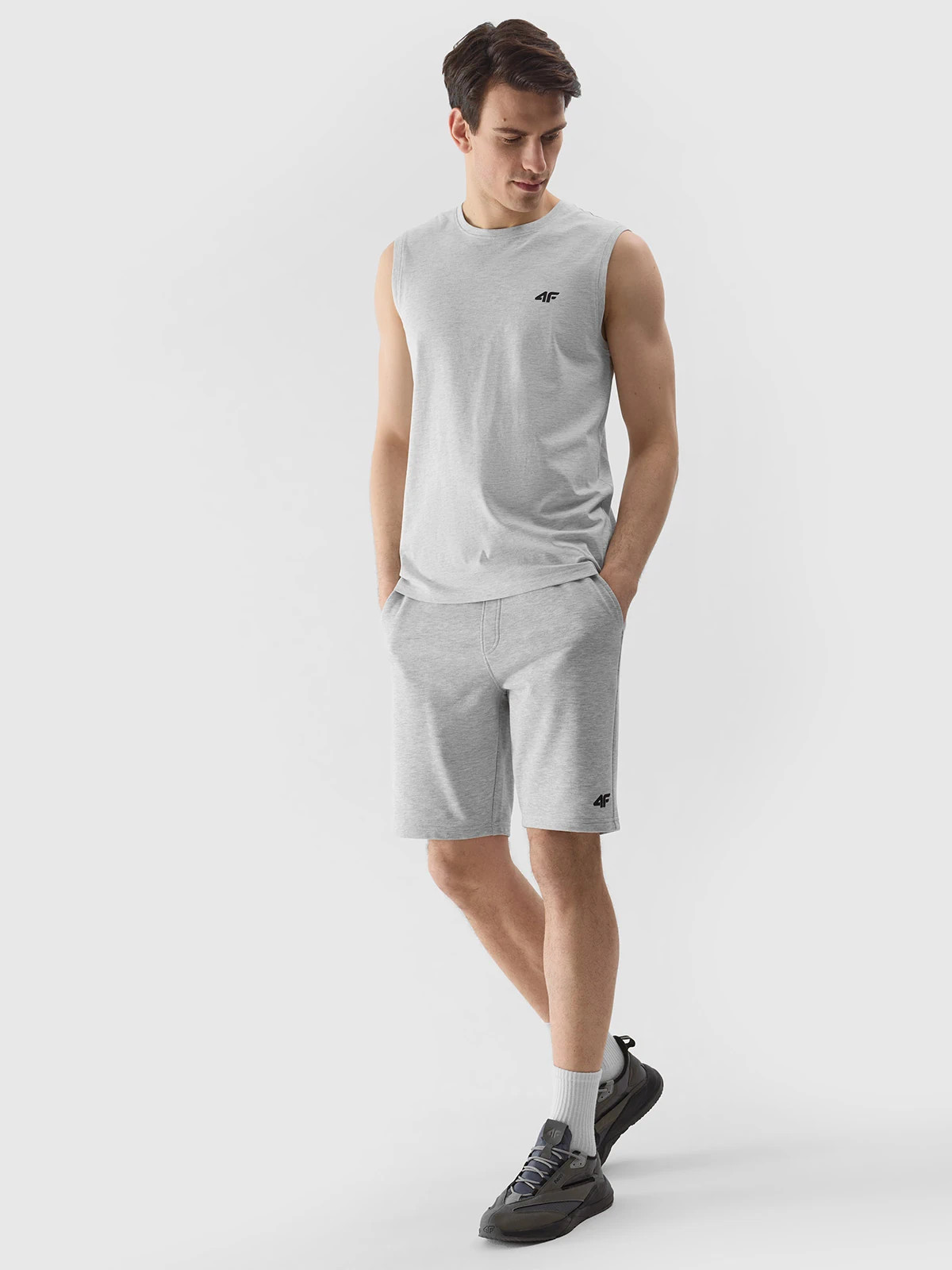 Шорти Shorts Cas M284 4FWSS24TSHOM284-27M 4F L Сірий 4FWSS24TSHOM284-27M