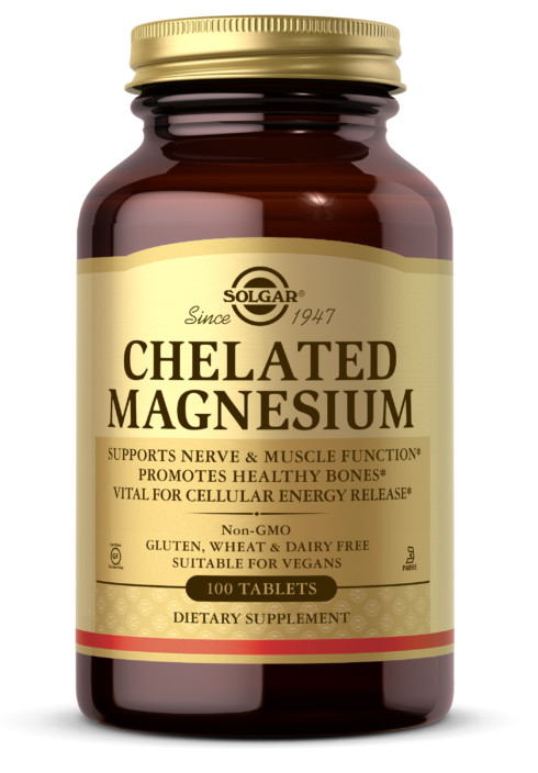 Таблетки Chelated Magnesium - 100 Tab 100-90-6205140-20