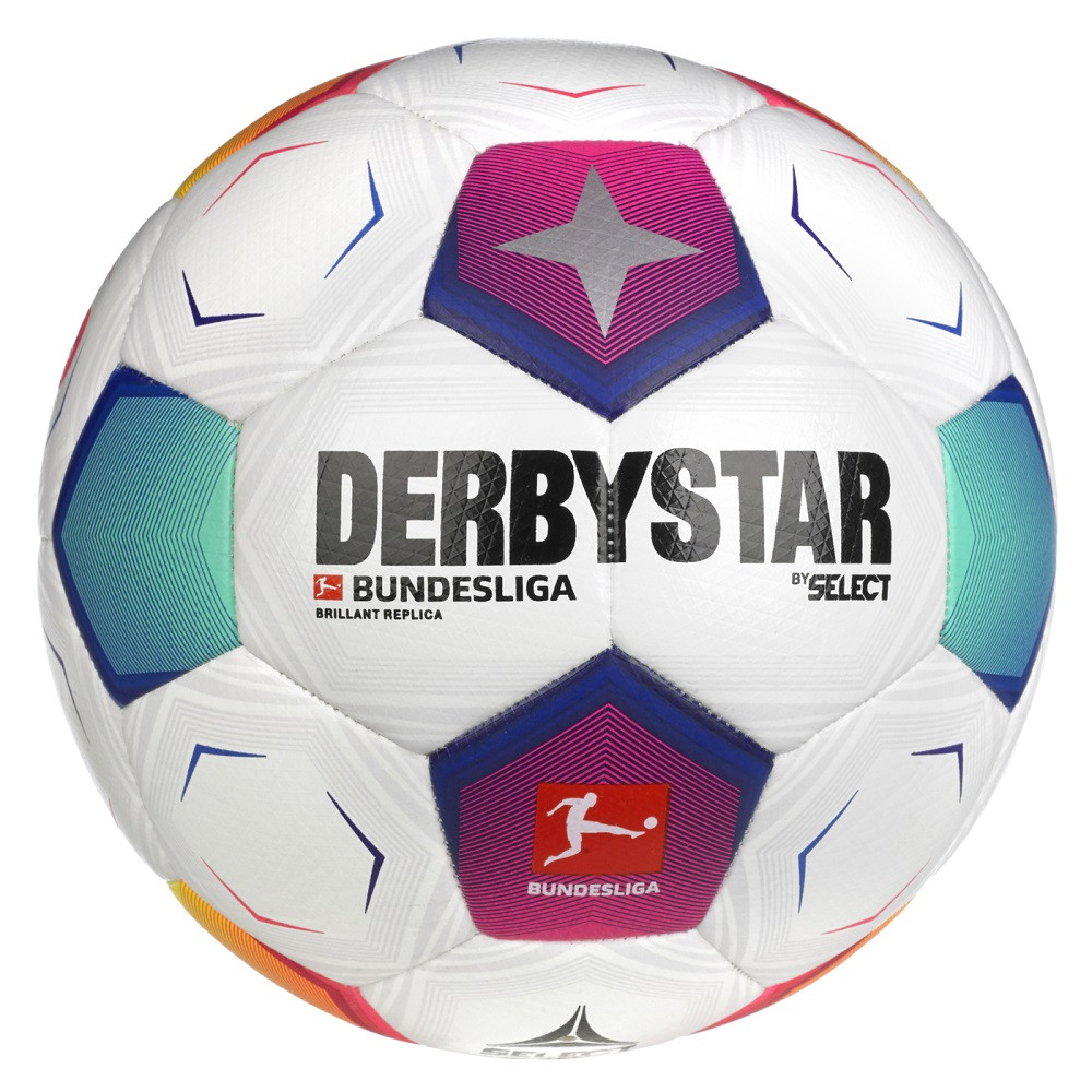 М'яч футбольний SELECT DERBYSTAR Bundesliga Brillant Repl v23 395410-672