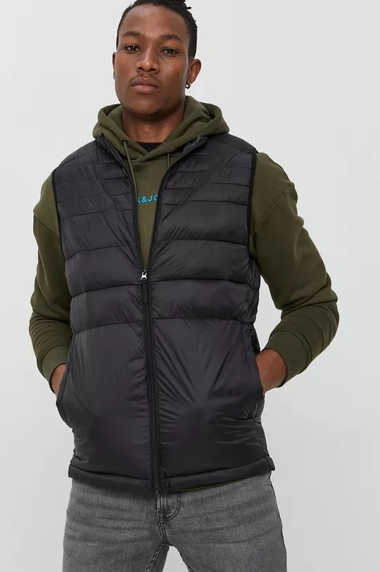 Жилетка PKTSSA GEORGE BODYWARMER COLLAR 12191698-Black Jack&Jones M Чорний 12191698-Black