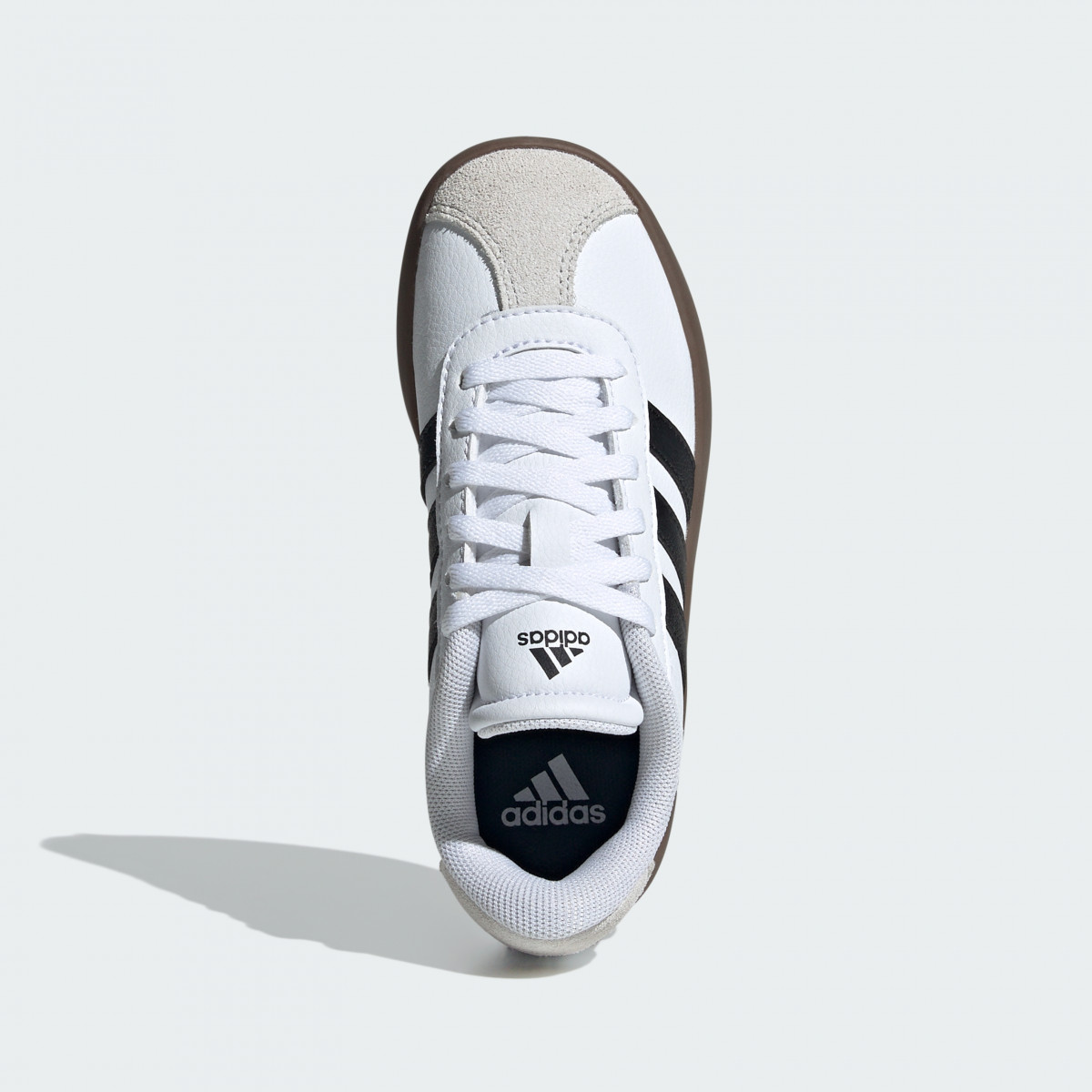 Кросівки підліткові VL COURT 3.0 K ID9062 Adidas 3 (35,5) Білий ID9062