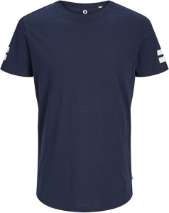 Футболка Jack & Jones JCOBORO TEE SS CREW NECK NOOS 12116021-NavyBlazer