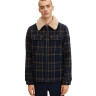 Куртка check shirt jacket 1033512-30545 Tom Tailor M Темно-синій 1033512-30545
