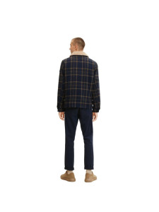 Куртка check shirt jacket 1033512-30545 Tom Tailor M Темно-синій 1033512-30545