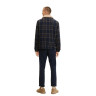 Куртка check shirt jacket 1033512-30545 Tom Tailor M Темно-синій 1033512-30545