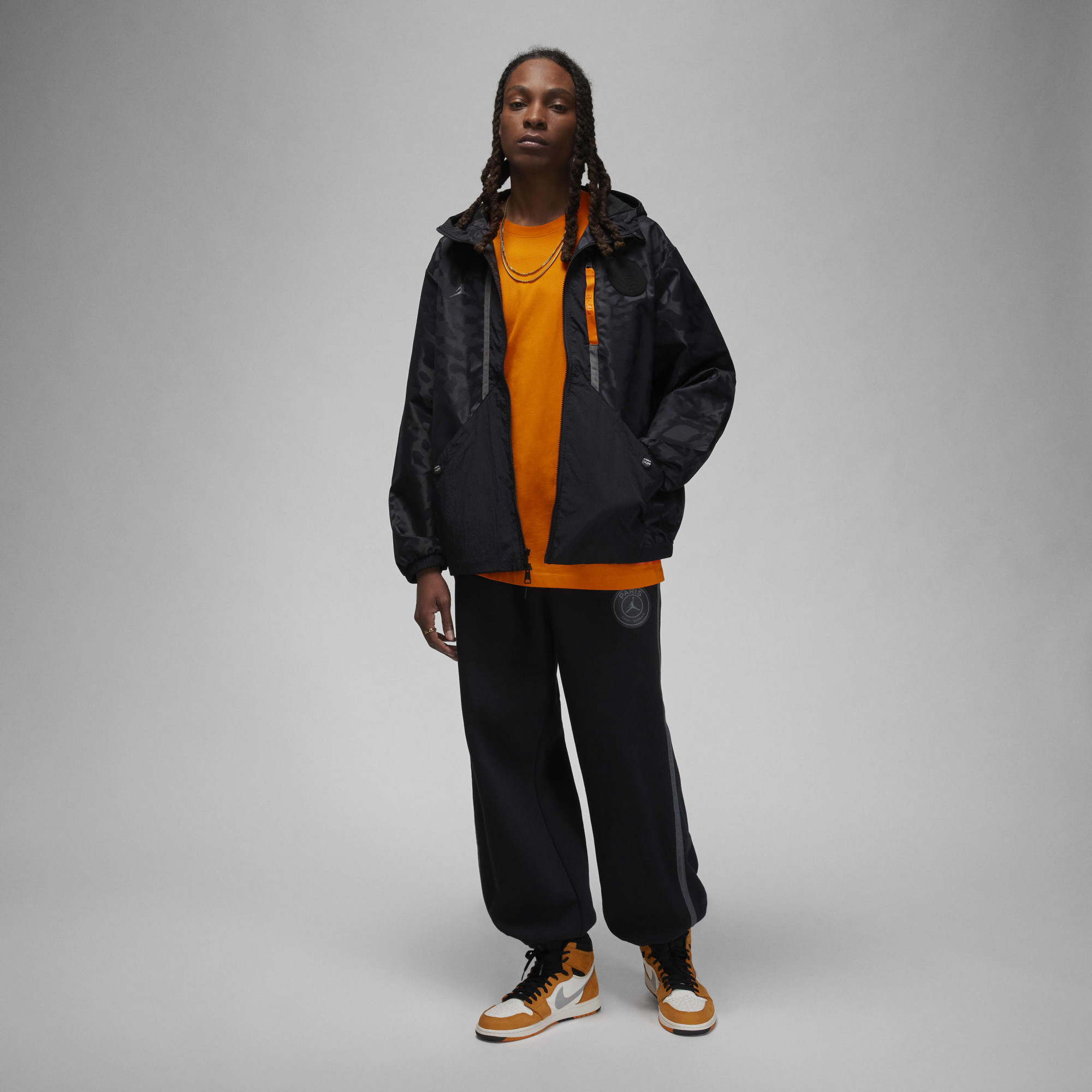 Куртка чоловіча Air Jordan J Psg Anthem Jkt Black DZ2907-010