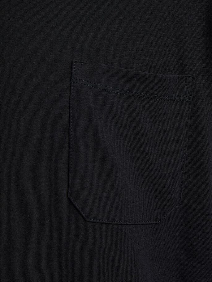 Футболка з довгими рукавами JORBRINK TEE LS CREW NECK 12186183 Black Jack&Jones L Чорний 12186183BLACK