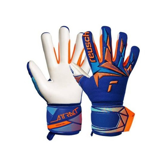 Рукавиці воротарські Reusch Attrakt Freegel Advance 56/72/235/4129, Цвет Синий, Размер (Евро 56/72/235/4129