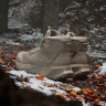 Черевики унісекс Adidas Terrex Winter Leather Mid Cut Rain.Rdy Cold.Rdy Beige ID3436
