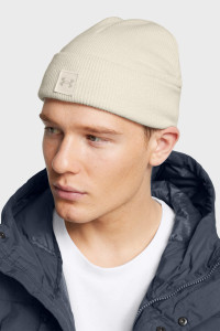 Шапка UA Halftime Shallow Cuff бежевий Чол OSFM 1379990-110